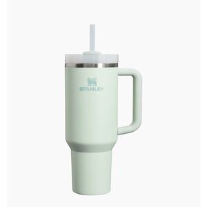Stanley “Mist” Green Travel 40oz. Stanley with Straw NIB!